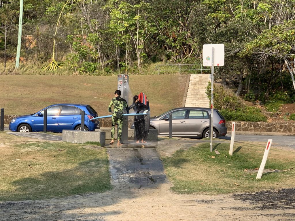 ディーバーの正面シャワーの画像