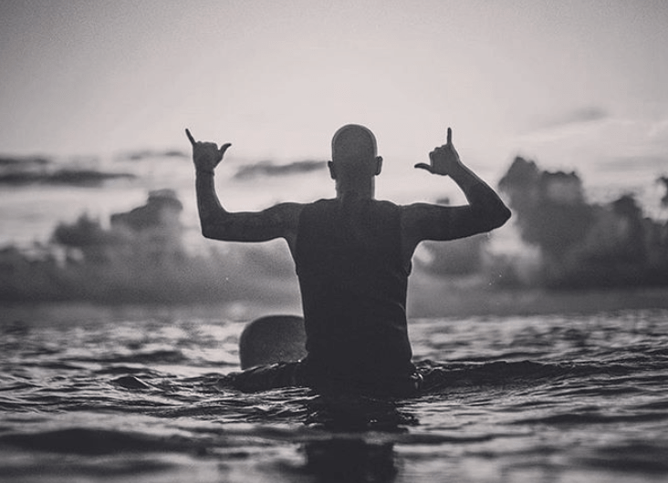 アロハポーズの画像