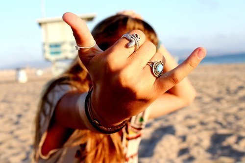 アロハポーズの画像